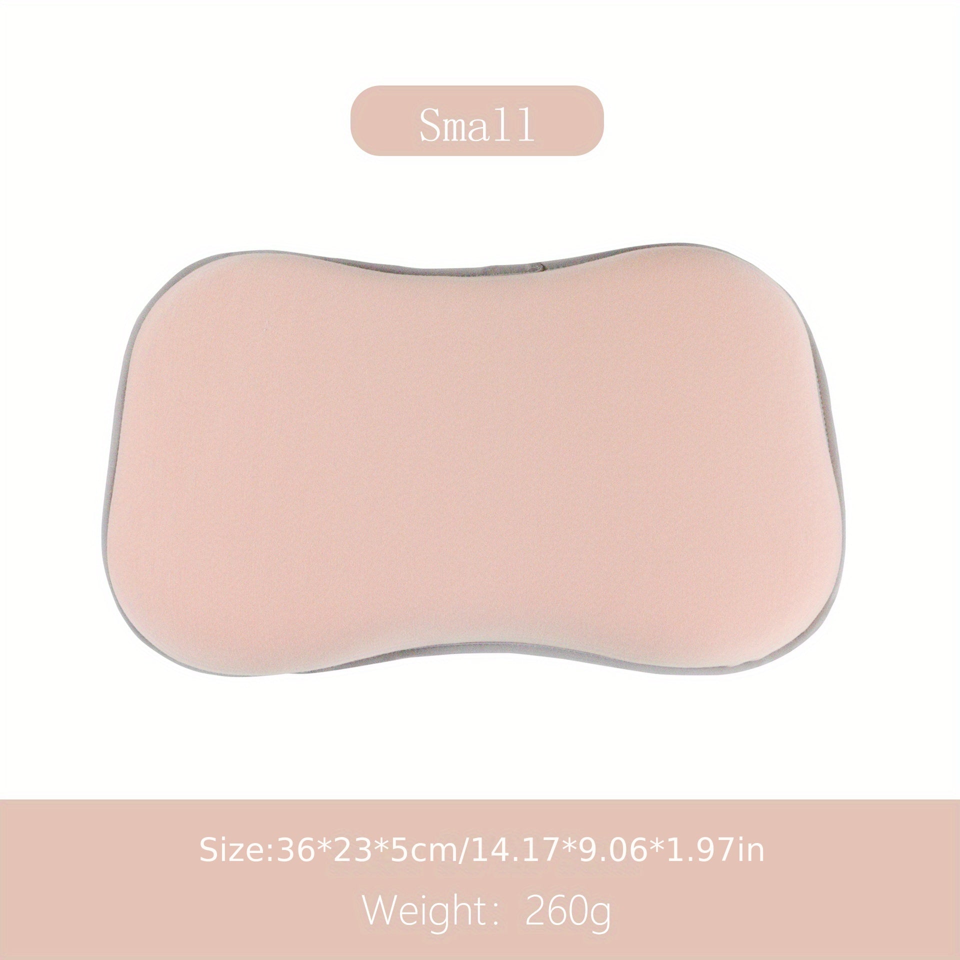 Kids Memory Foam Pillow Adjustable Height Neck Support Removable Washable