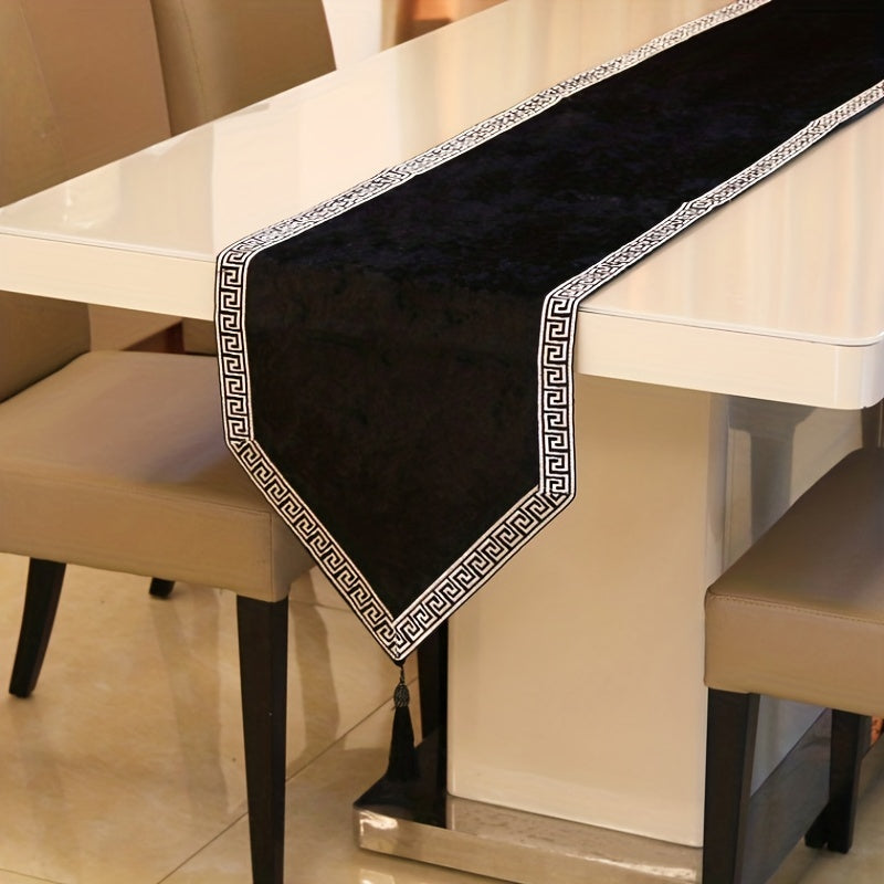 Chinese Style Table Runner Cloth Polyester Runner Home Decoration Size 210