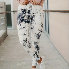 Tie Dye Yoga Pants Running Fitness Leggings