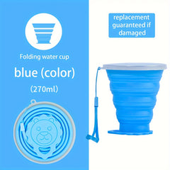 Portable Collapsible Water Cup Mouthwash Cup