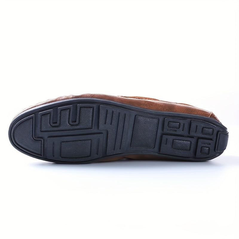 Men's Wear resistant Lace Up Comfy Loafer Shoes