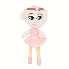 Tung Tung Tung Sahur & Ballerina Cappucina Couple Plush Dolls