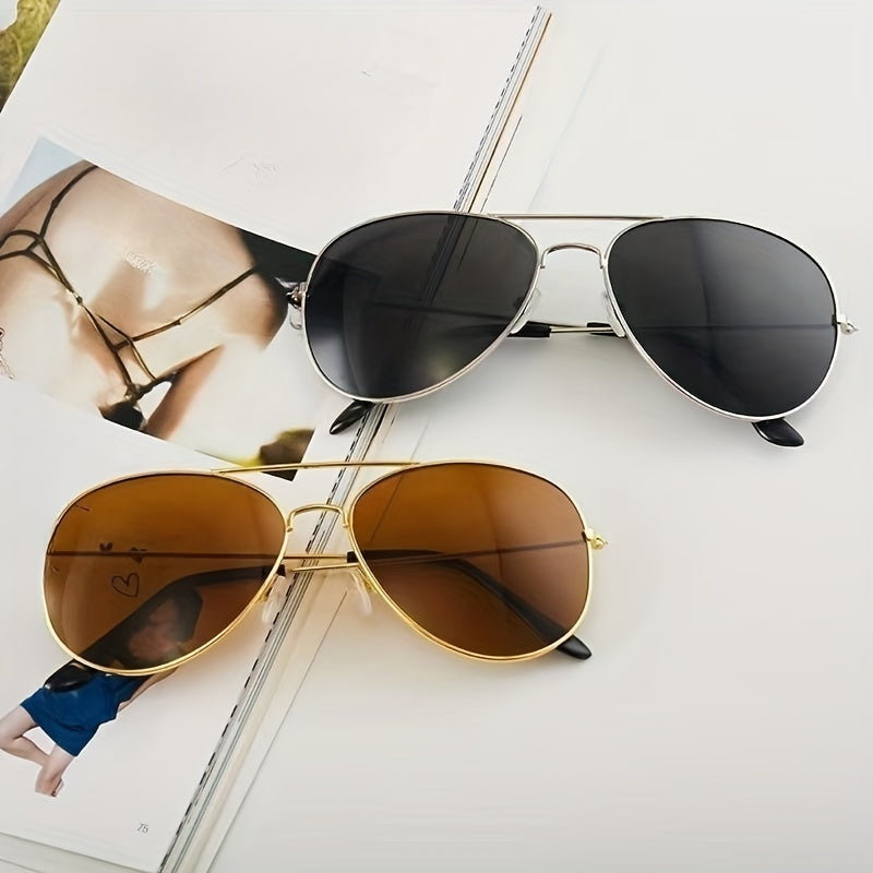 Men's Large Frame UV Protection Sunglasses for Outdoor Activities