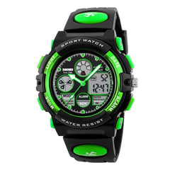 Boys Casual Digital Waterproof Sport Watch Alarm Calendar Birthday Gift