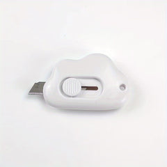 Mini Manual Retractable Utility Cutter for School Office Art Supplies