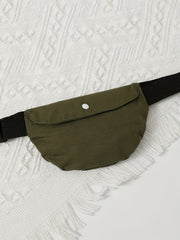 Boys Teen Casual T-shirt & Shorts Set with Sling Bag for Summer