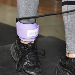 Fitness Ankle Band with Ring Leg Muscle Trainer for Resistance Training