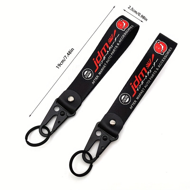 Jdm Car Keychain Motorcycle Keychain Backpack Zipper Decoration