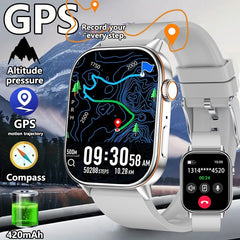 GPS Smart Watch 5 HD Display Altitude Air Pressure Stopwatch 170 Sports M