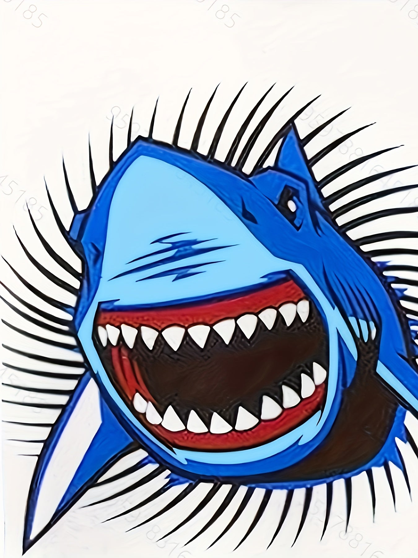 3D Shark Graphic T-shirt for Kids, Summer Gift