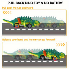 Dinosaur Car Inertia Force Toy