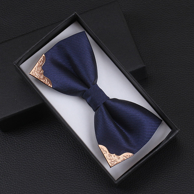 Women's Bow Metal Decor Solid Polyester Bow Tie Party Supplies