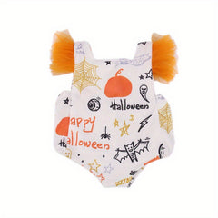 Christmas Tree Print Dress for 18 Inch Dolls