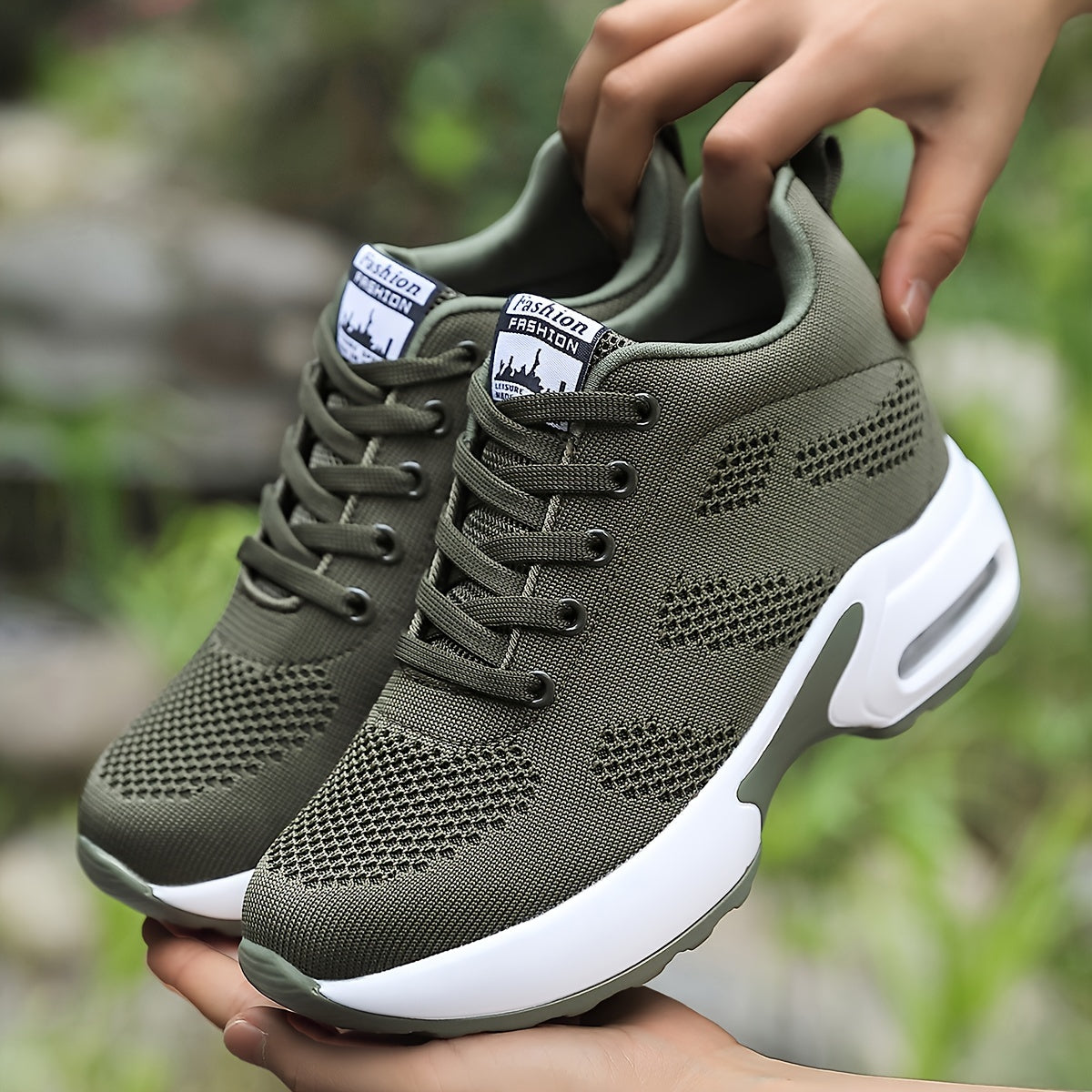 Women's Mesh Breathable Casual Shoes with Invisible Heightening Air Cushion