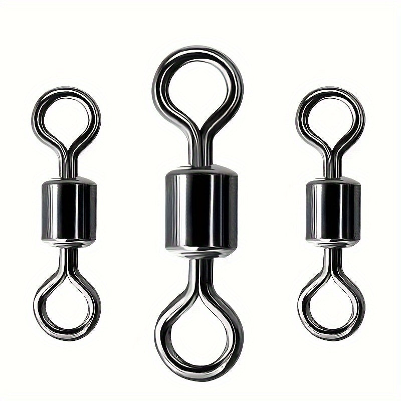 210pcs Fishing Line Connectors Bearing Swivels Accessories