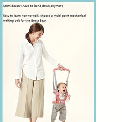 Baby Walking Harness Sit To Stand Learning Helper Mesh Breathable Adjustab...