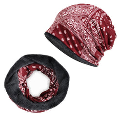 Winter Men's Christmas Ear Protection Warm Head Cap
