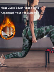 Women's Sauna Leggings High Waist Compression Capris