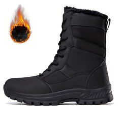 Thick Warm Anti Slip High Tube Snow Boots Sports Outdoor Mountaineering Boots