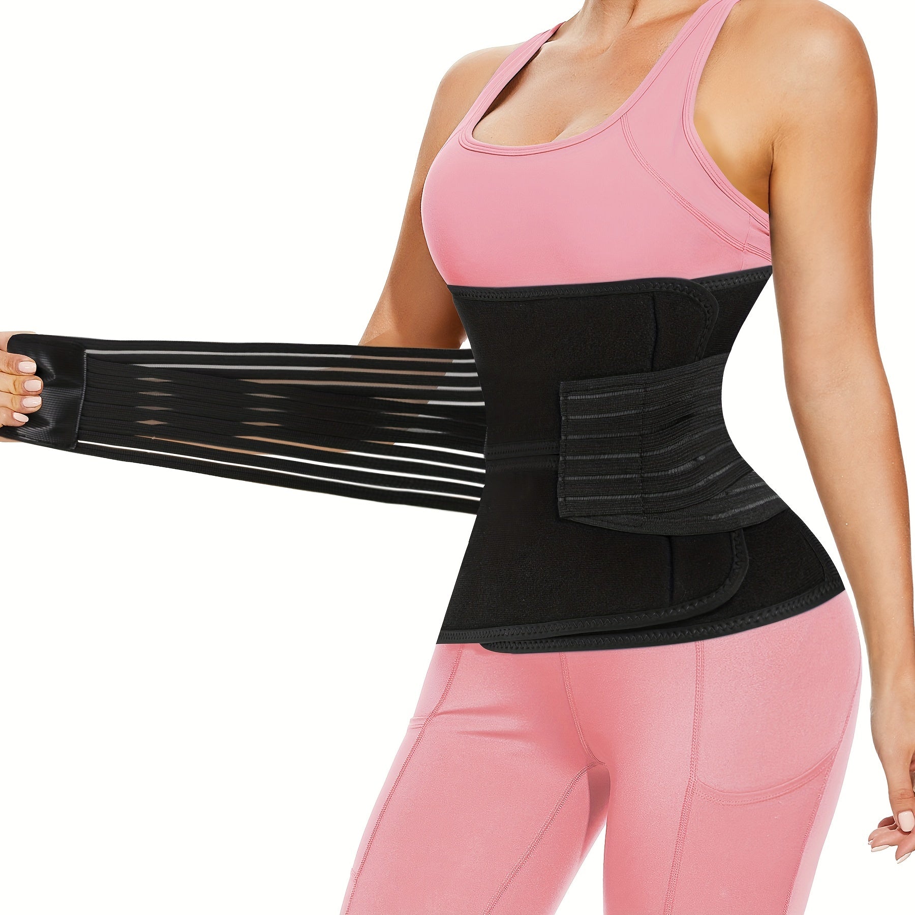 Waist Trainer Trimmer Belt Tummy Control Wrap Cincher