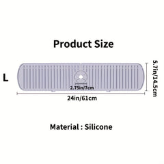 Silicone Table Mat Faucet Sink Splash Guard Kitchen Water Catcher Cover