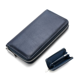 Lychee Texture Leather Long Women's Wallet 019