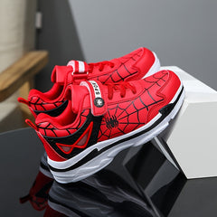 Boy's Spider Chunky Shoes Non Slip Sneakers For Kids Outdoor