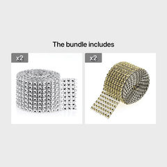 Plastic Diamond Ribbon Clothing Accessories DIY Sewing Supplies