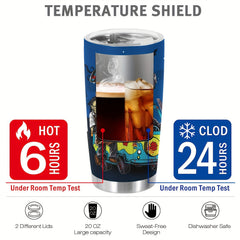 Halloween 20oz Stainless Steel Tumbler - Vacuum Insulated Travel Mug
