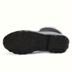 Fur Lined Thermal Snow Boots High Top Keep Warm No Slip Winter Boots