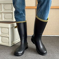 Women's Knee High Rain Boots Waterproof Outdoor Antiskid Water Shoes