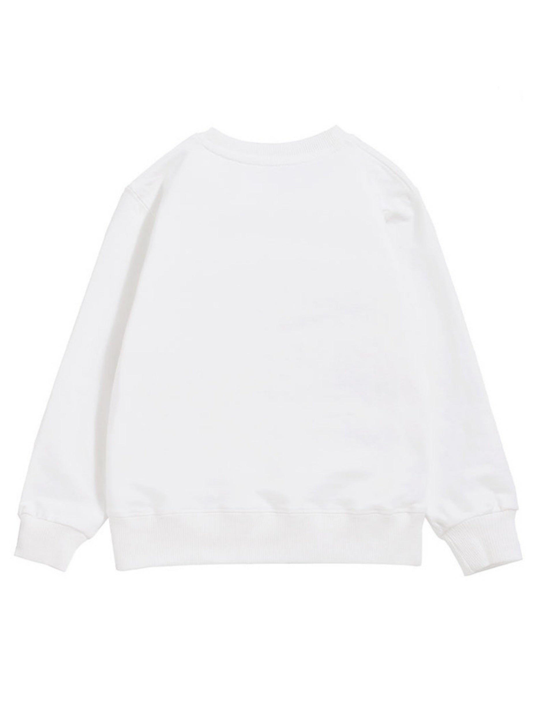 Kids Crewneck Sweatshirts Casual Solid T Shirt Pullover Tops Long Sleeve
