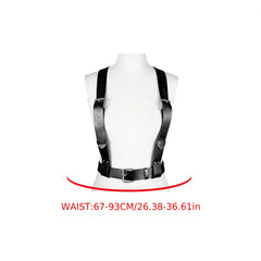 Punk PU Leather Belt Halloween Accessories Costume Suspender