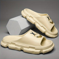 Men's Soft Sole Cloud Slides Non Slip Platform Comfort Beach Summer
