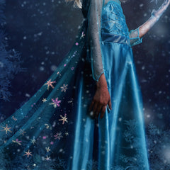 Christmas Snowflake Sheer Tulle Fabric Yard DIY Winter Wonderland Party