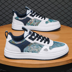 Men's Low Top Skate Shoes Non Slip Sneakers