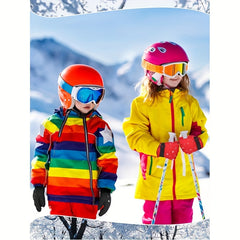 Kids Snow Gloves Winter Ski Gloves Thermal Waterproof Gloves