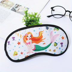 Mermaid Bag Edge Eye Mask Cartoon Shading Sleep Eye Mask