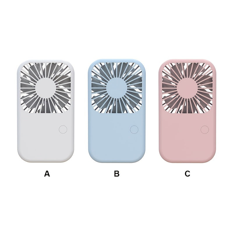 Mini Handheld Fan USB Rechargeable Small Portable Fan