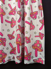 Mushroom & Star Print Loungewear Dress