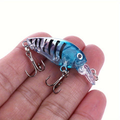 9pcs 4 Swinging Bait for Outdoor Fishing Freshwater Saltwater Realistic Movement