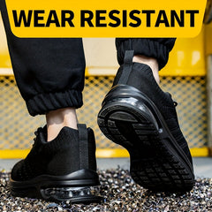Men's Steel Toe Work Safety Shoes Non Slip