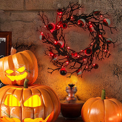 38.99 cm Artificial Eyeball Wreath Halloween Decoration