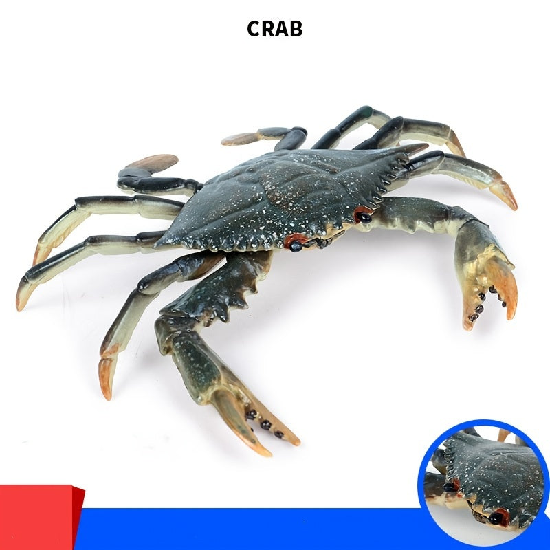 Artificial Crab Model for Aquarium and Garden Decoration