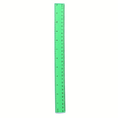 6pcs 12in 30 Multicolor Student Rulers School w/ Cm & Inch Plastic Standard Rule