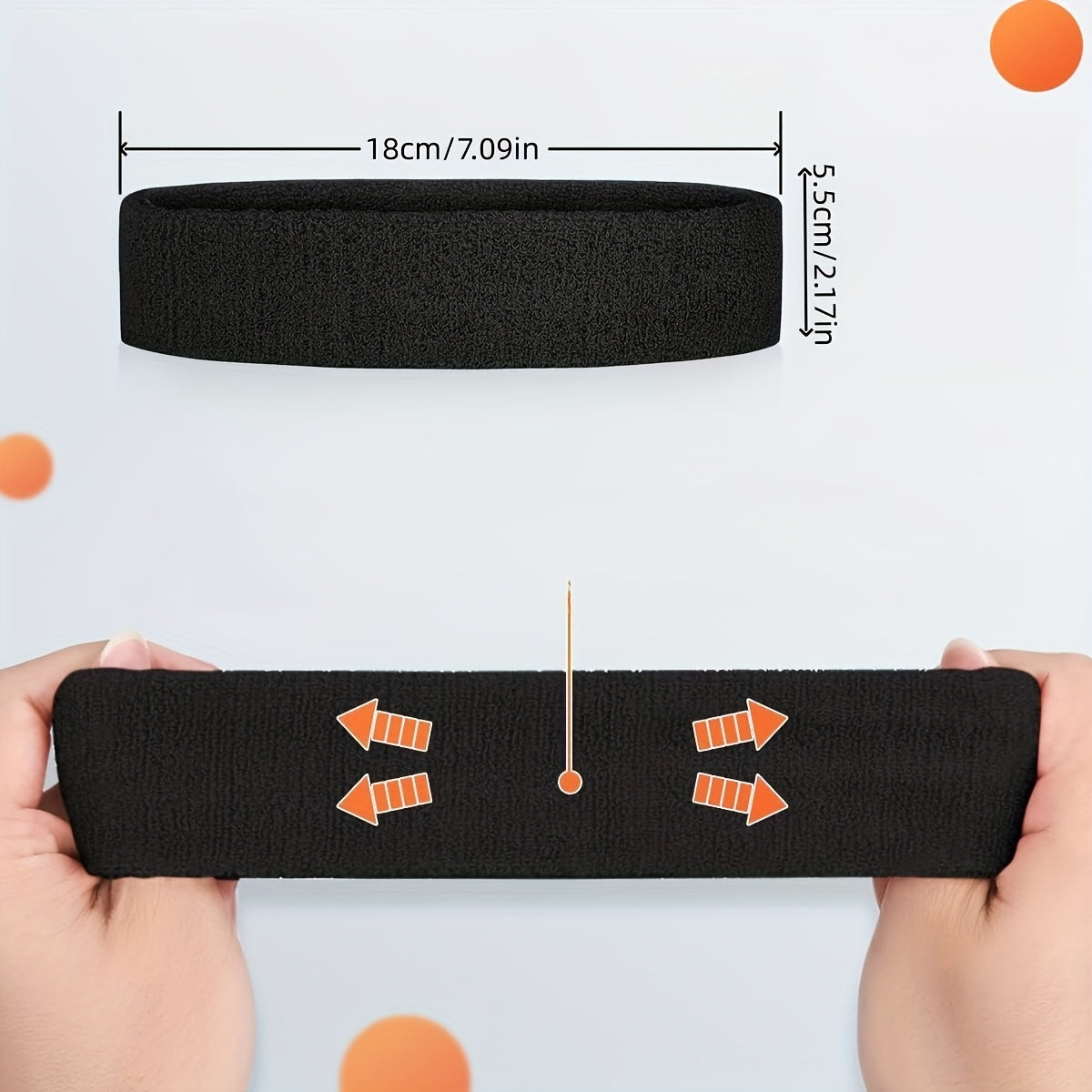 4pcs Sweat Wicking Towel Headbands for Men Stylish Nylon Yoga & Fitness Bands