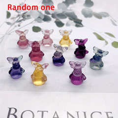 Colorful Transparent Mixed Style Cartoon Christmas Series Collection Ornaments