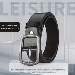 Men's Casual PU Leather Belt for Pants Jeans