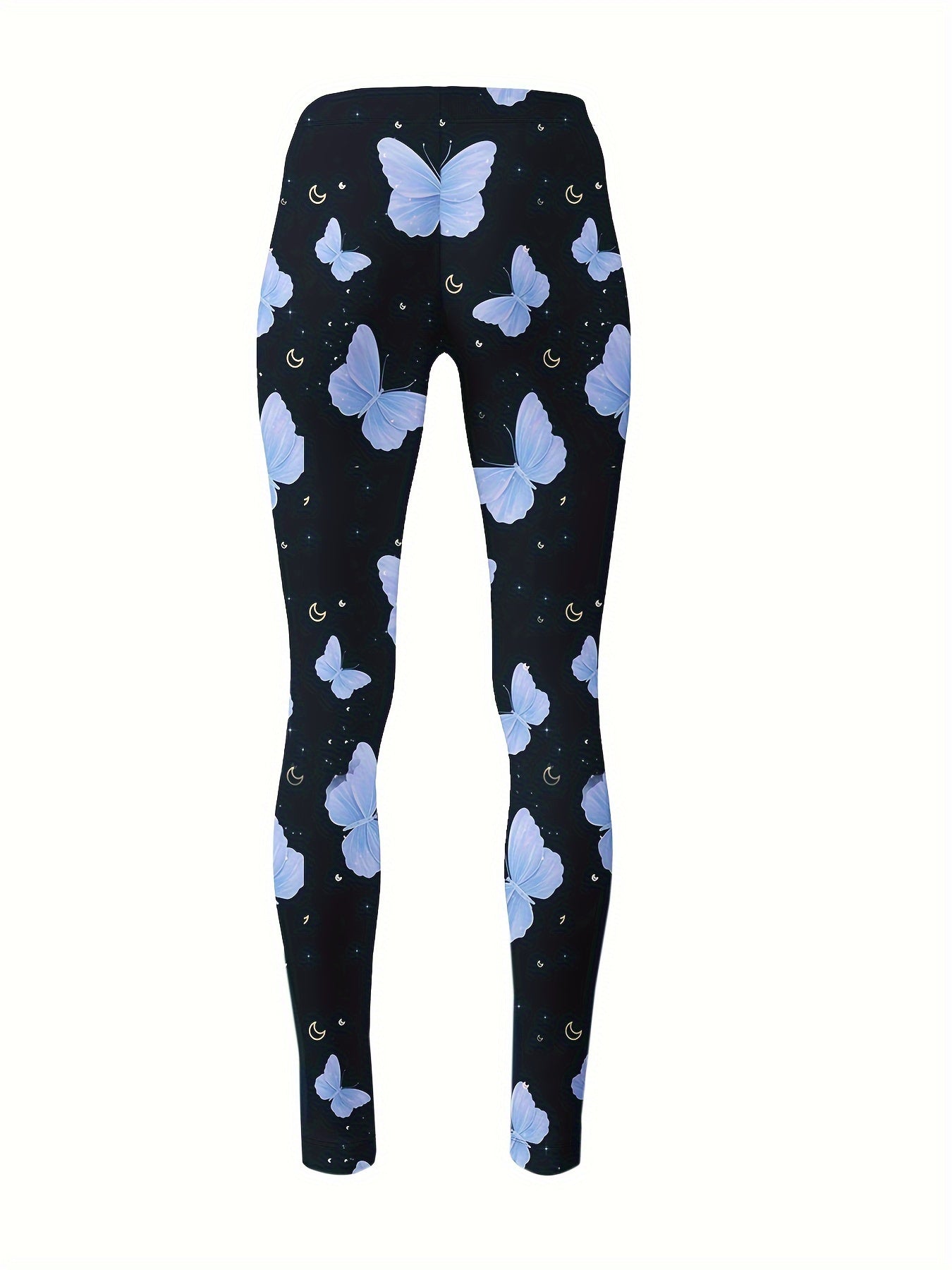 Butterfly Graphic Leggings Girls Comfy Leggings Spring Fall Winter Gift