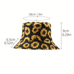Outdoor Fisherman Hat With Floral - Summer Essential